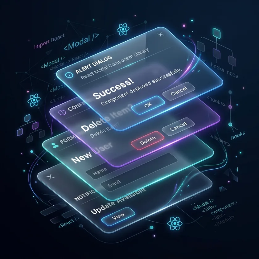 Giao diện React Modal Windows